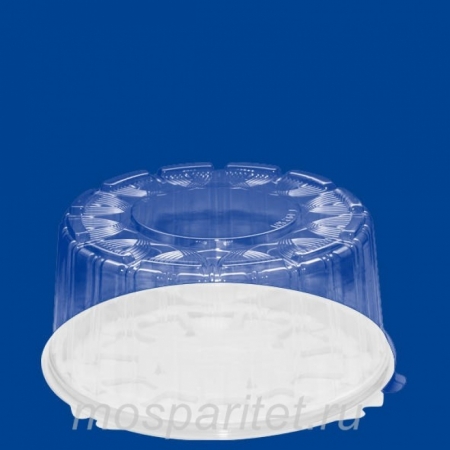 Пластиковая упаковка для кондитерских изделий  Упаковка для торта С-11-91 .1/200 (КРЫШКА)